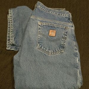 Carhartt Flannel Lined Relax/Strt Leg Jeans 30x30